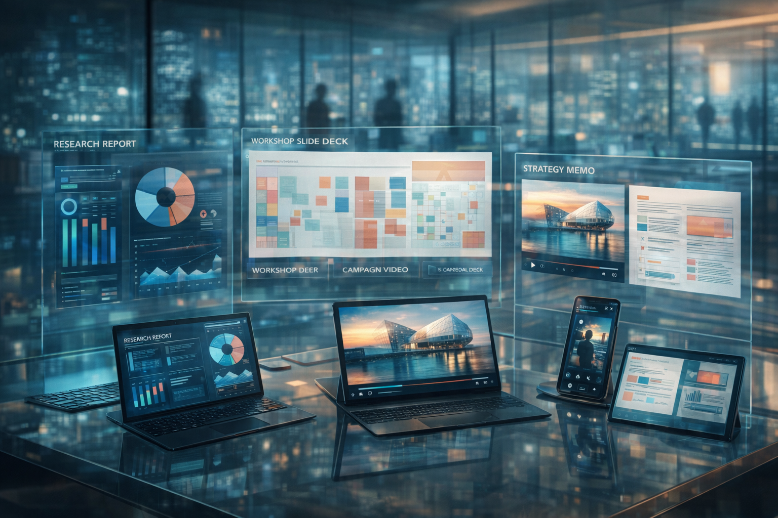 Genup Agents の成果物イメージ