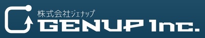 株式会社ジェナップ（GENUP Inc.）ロゴ